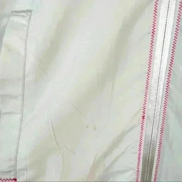 Under Armour Gray/Pink All Weather Water Resistant Windbreaker Jacket Size M - Picture 6 of 14